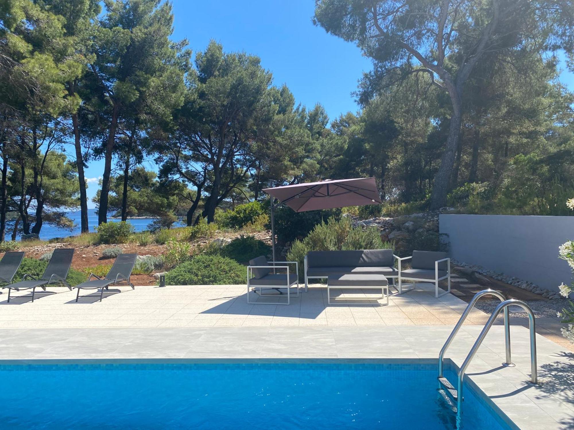 Seaside villa at Prižba Esterno foto