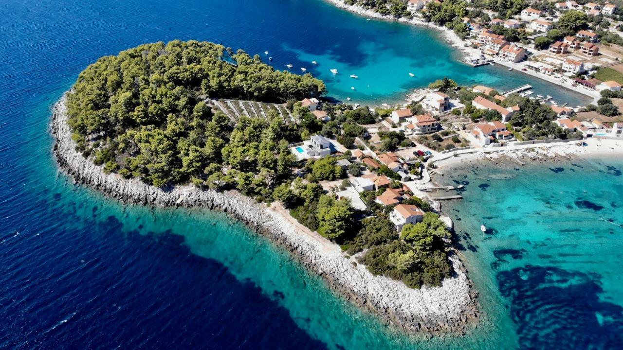 Seaside villa at Prižba Esterno foto